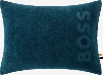 BOSS Pillow 'Zuma' in Blue: front