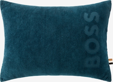 BOSS Home Pillow 'Zuma' in Blue: front