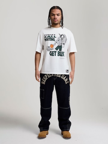 AND1 Футболка 'Get Busy' в Белый