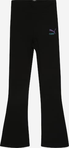 PUMA Leggings in Black: front