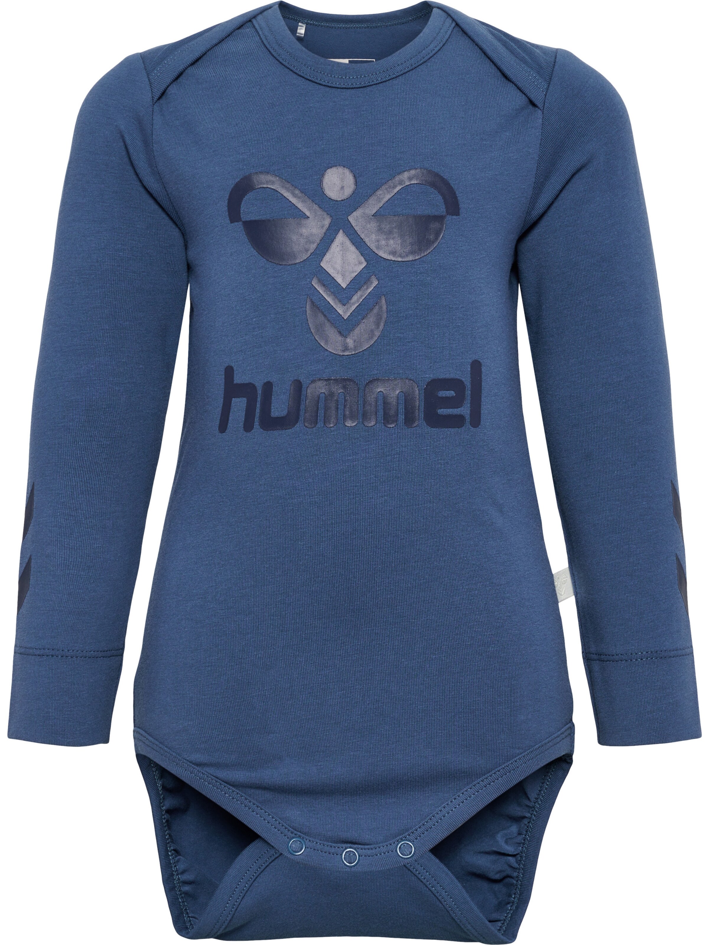 Hummel Sparkedragt/Body i blå: forside