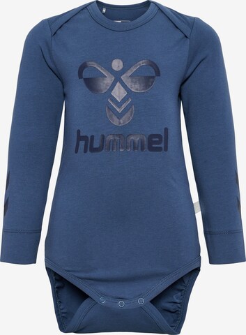 Hummel Rompertje/body in Blauw: voorkant