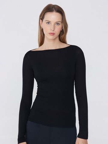 Tezenis Shirt in Schwarz: Vorderseite