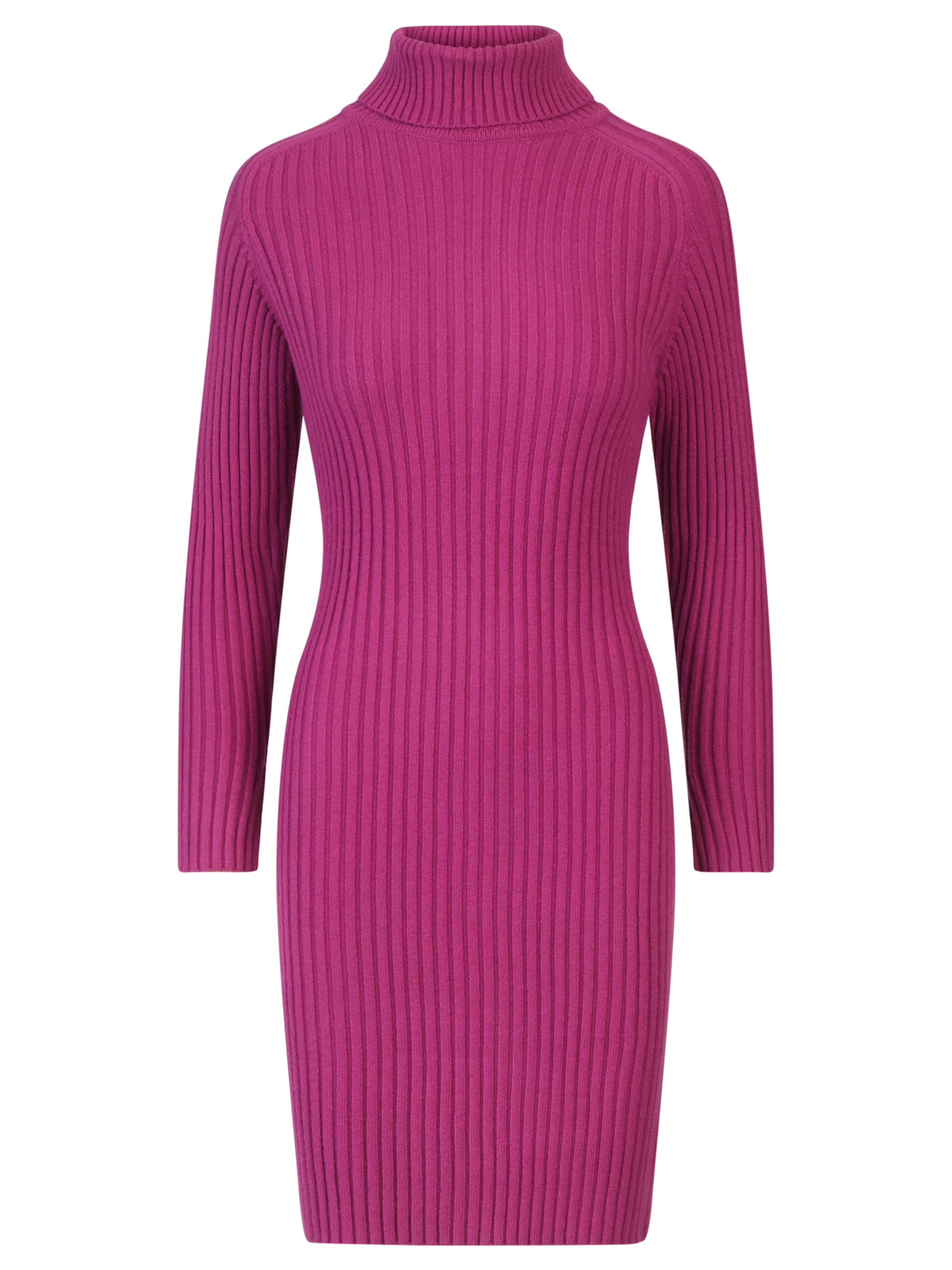 APART Knitted dress in Purple: front