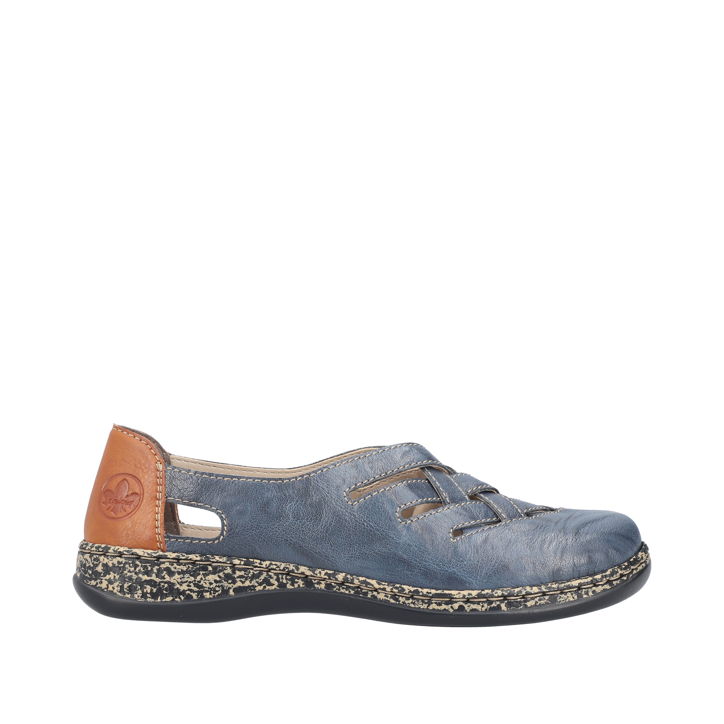 Rieker Slipper in Blau