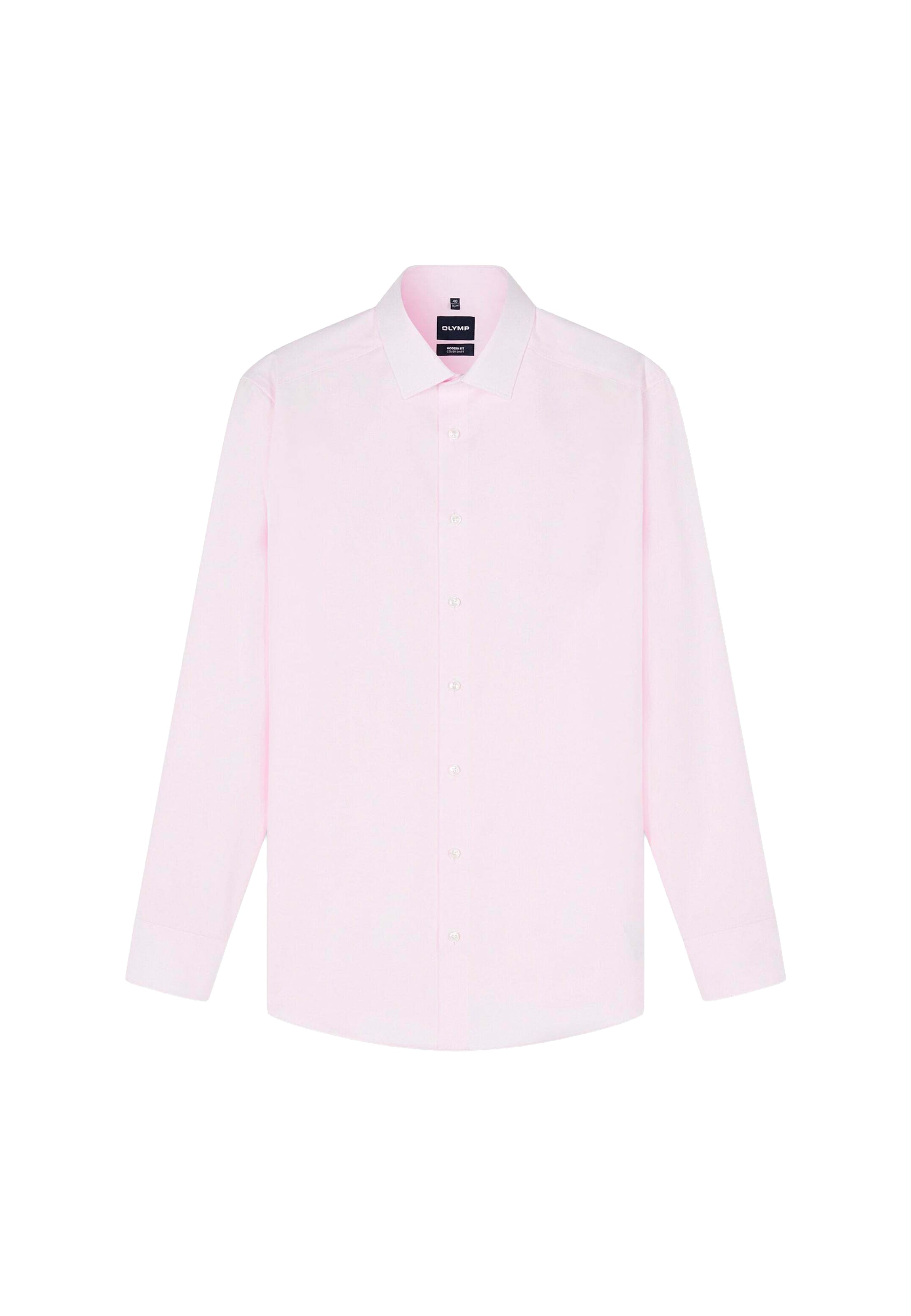 Comfort fit Camicia 'Luxor' di OLYMP in rosa: frontale