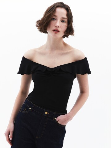 OXXO Blouse in Zwart: voorkant