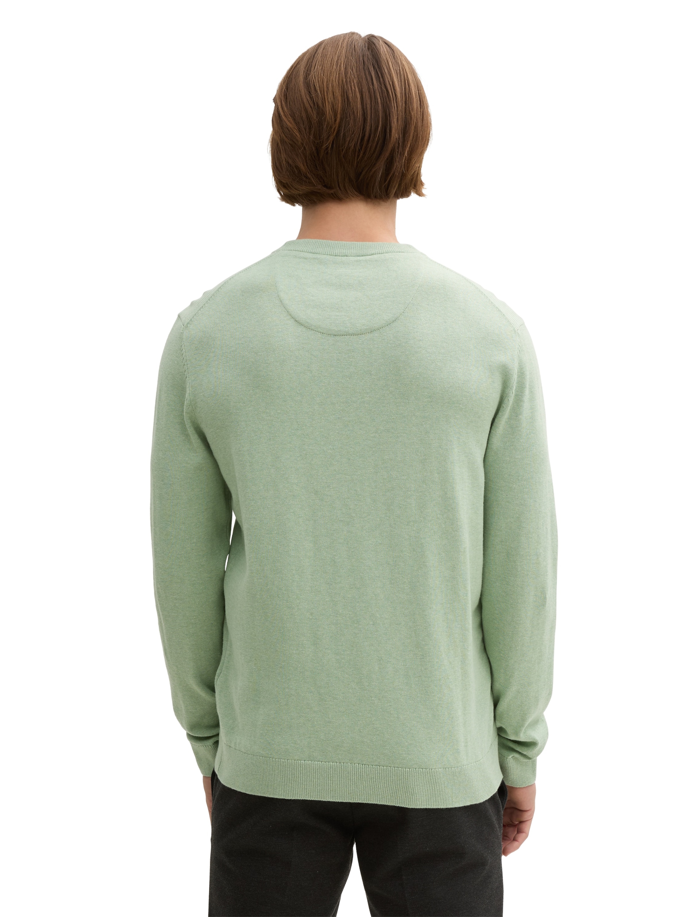 TOM TAILOR Pullover in Grün