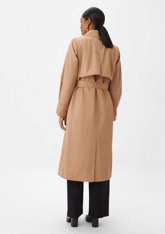 COMMA Between-Seasons Coat in Beige: back