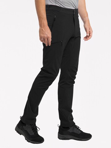 Haglöfs Slimfit Outdoorhose 'Breccia Lite' in Schwarz