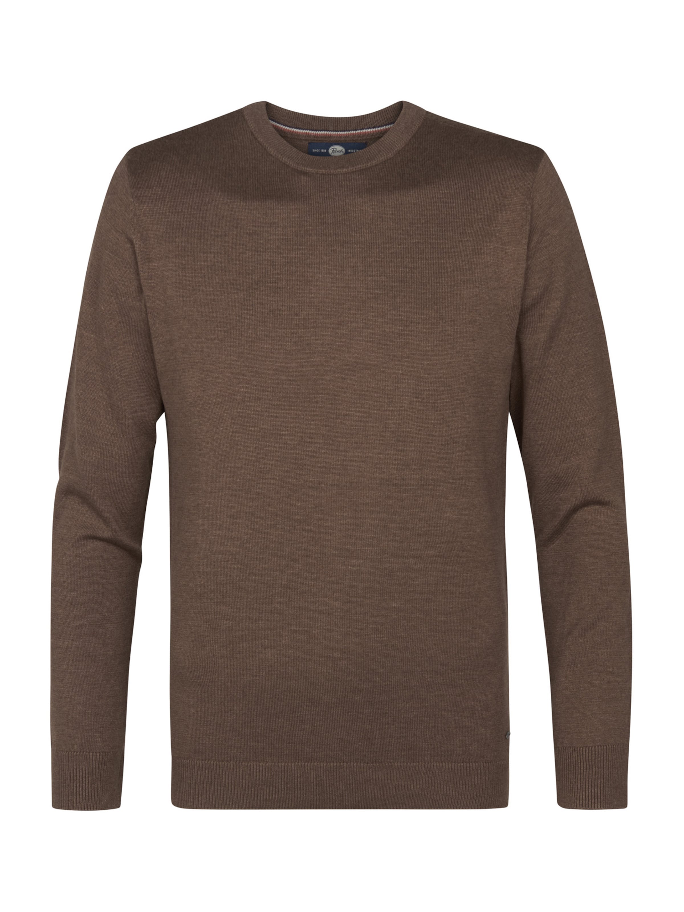 Petrol Industries Svetr – hnědá: přední strana