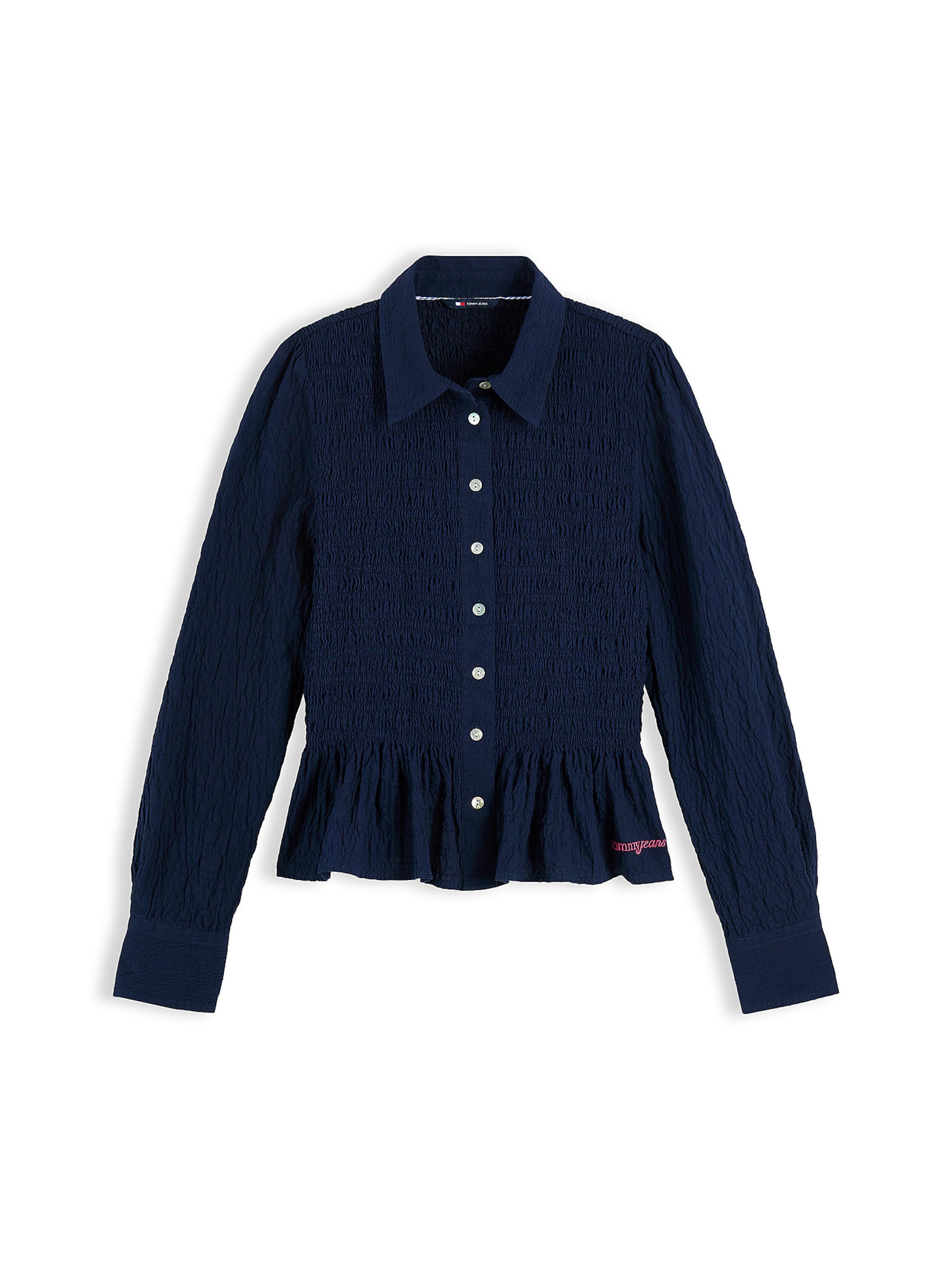 Tommy Jeans Blouse in Blue: front