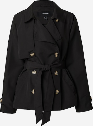 VERO MODA Ανοιξιάτικο και φθινοπωρινό παλτό 'ZOA' σε μαύρο: μπροστά