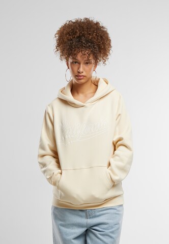Felpa 'California' di Miss Tee in beige: frontale