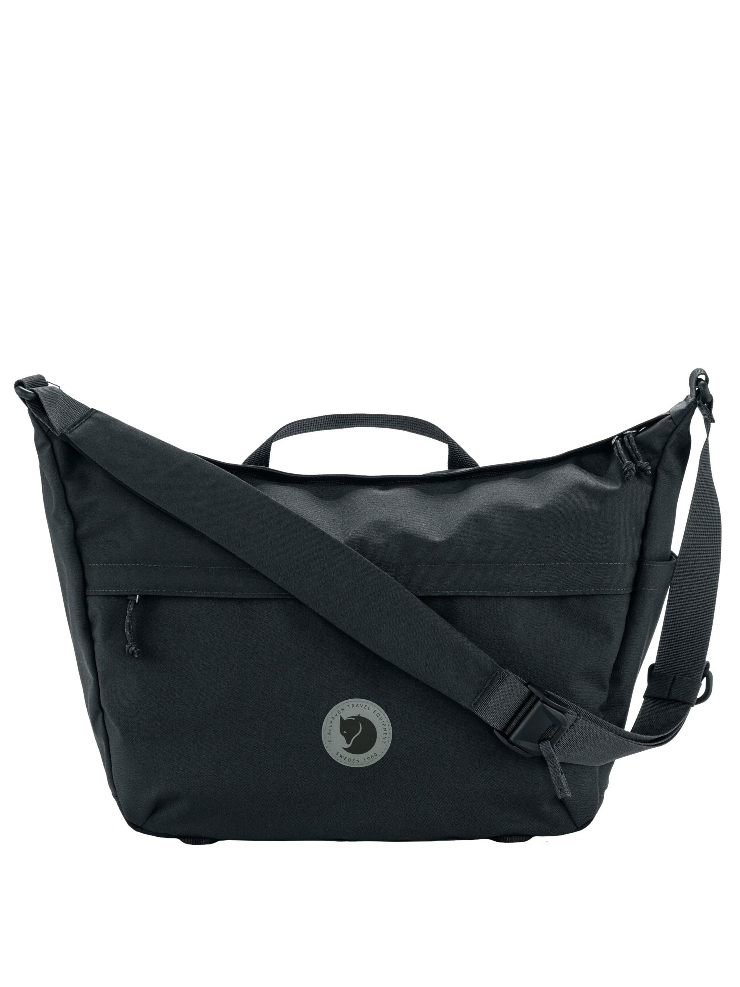 FJALLRAVEN Crossbody bag 'Färden' in Black: front