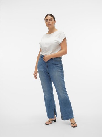 Vero Moda Curve T-Shirt 'VMCKAYA' in Weiß