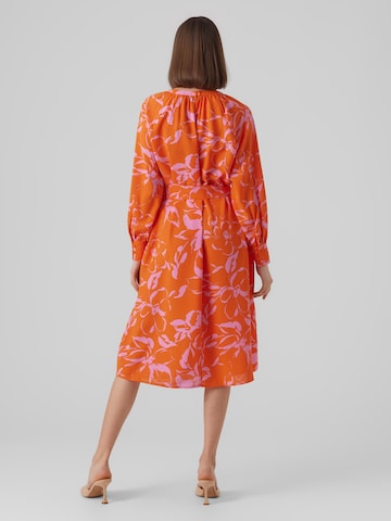 VERO MODA Dress 'Inge' in Orange