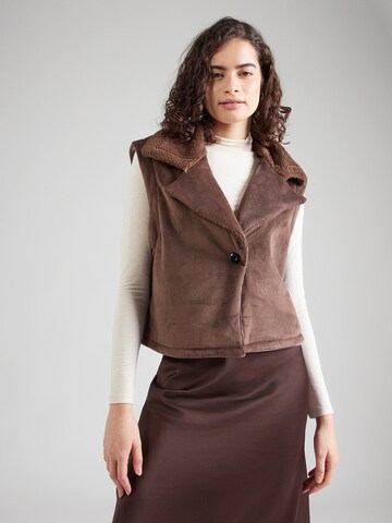 Gilet 'Ti44na' Hailys en beige : devant