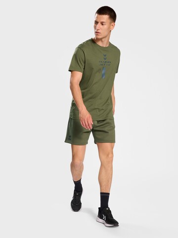 Hummel Shirt 'Active' in Green