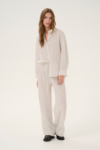 My Essential Wardrobe Loose fit Trousers in Beige