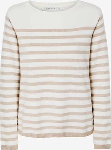 Pull-over 'TELMA' TATUUM en beige : devant