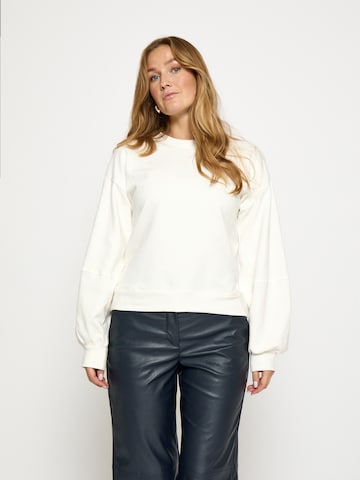 DESIRES - Sudadera 'Ember' en blanco: frente