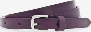 Ceinture VANZETTI en violet : devant
