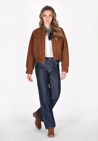 Veste mi-saison DreiMaster Vintage en marron