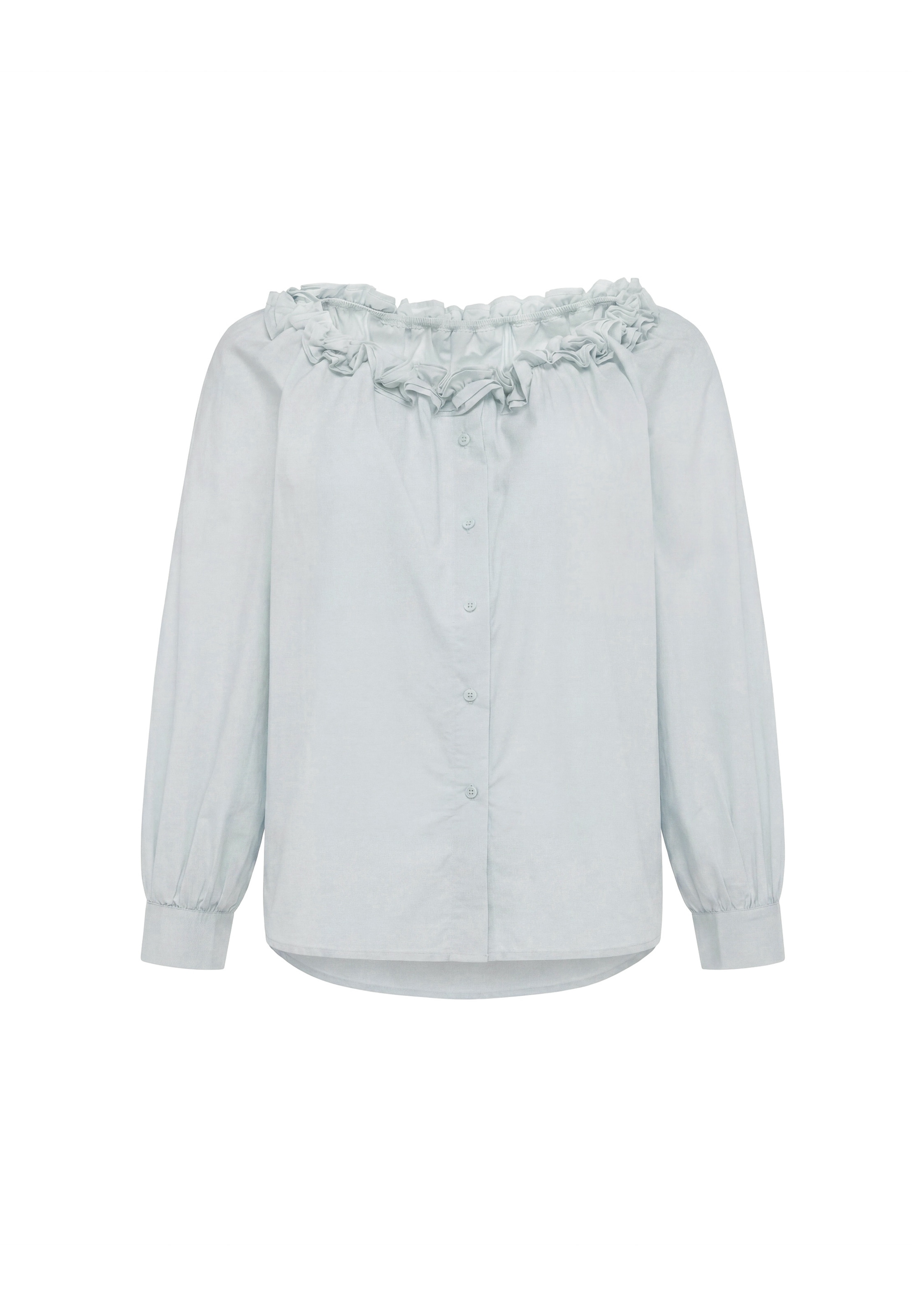 Chemisier usha BLACK LABEL en bleu : devant