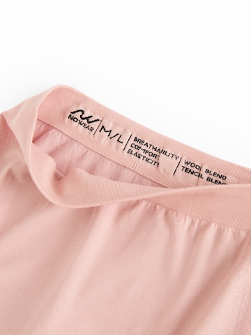 NoWear Скинни Леггинсы в Ярко-розовый