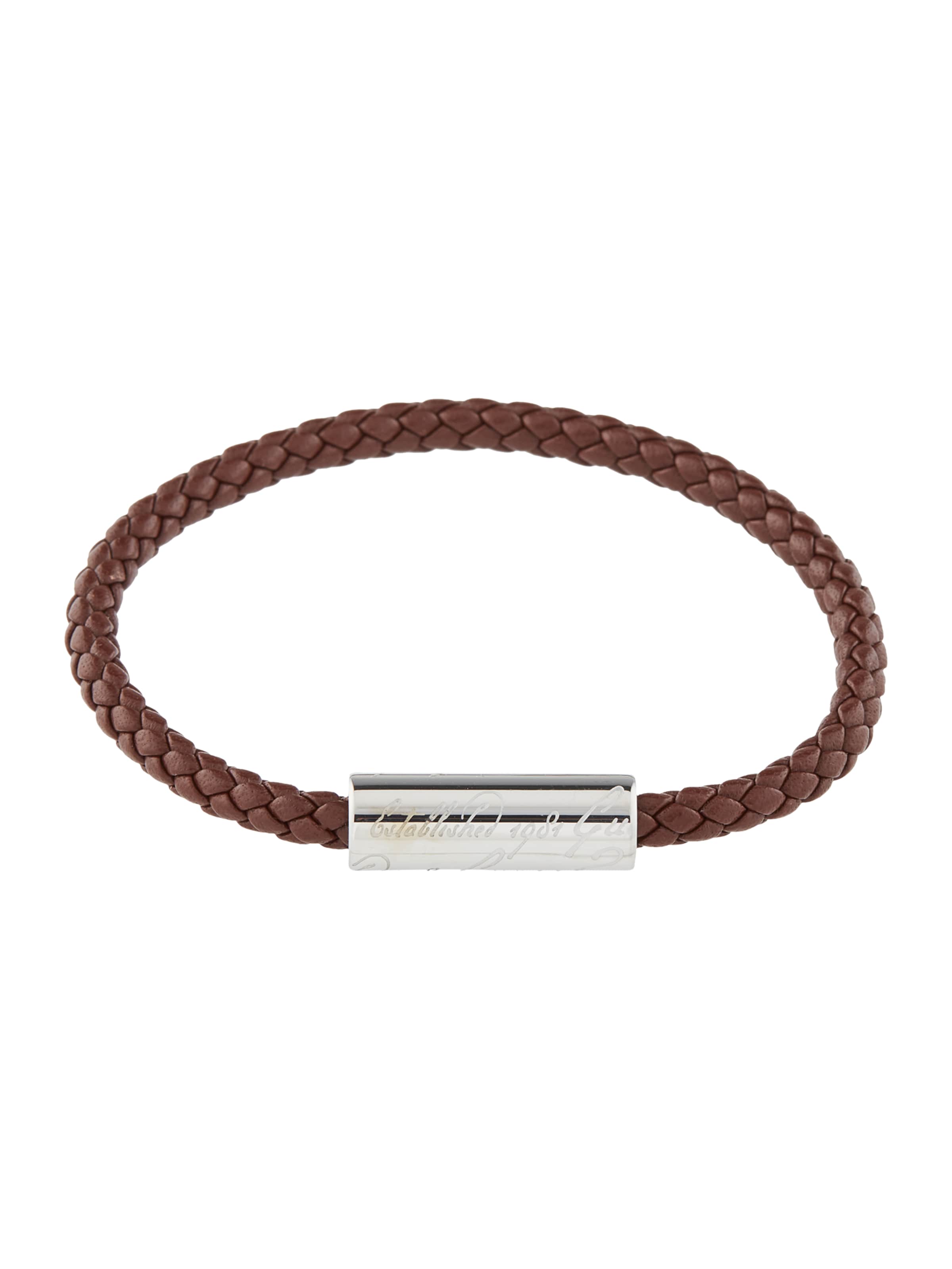 GUESS Náramek – šedá: přední strana