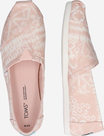 TOMS - Sapato Slip-on 'ALPARGATA' em rosa