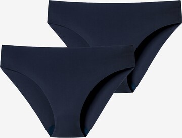 SCHIESSER Slip 'Invisible Light' in Blauw: voorkant