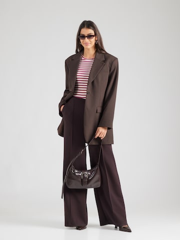 SELECTED - Blazer en marrón