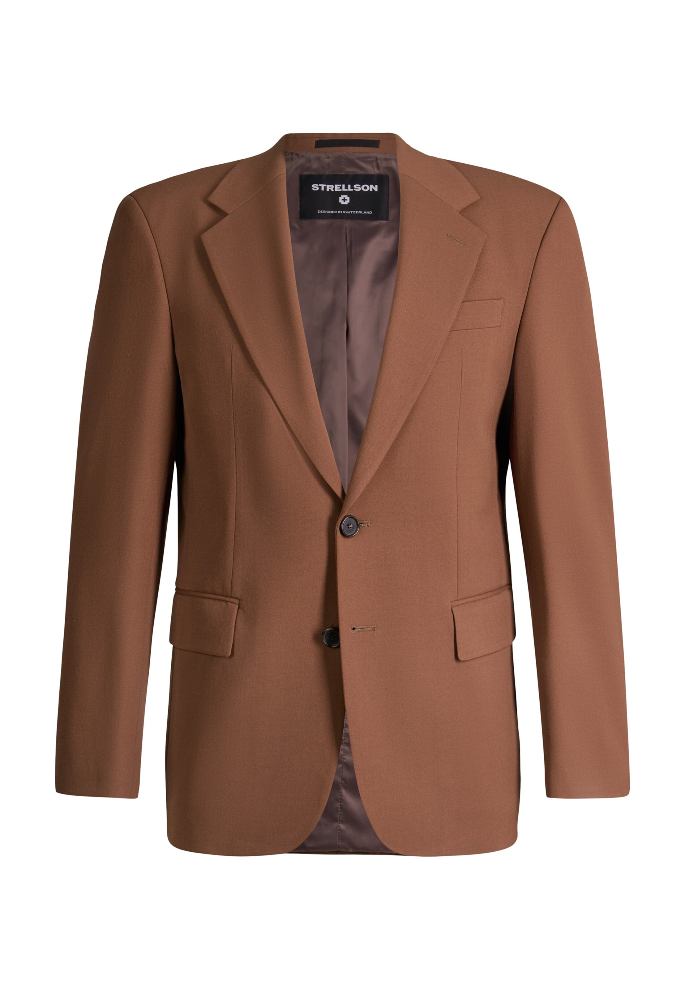 Veste de costume STRELLSON en marron : devant