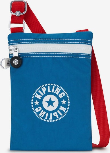 KIPLING Crossbody bag 'Afia Lite' in Blue / Crimson / White, Item view