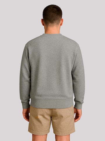 Sweat-shirt 'Knut & Jan Hamburg' F4NT4STIC en gris
