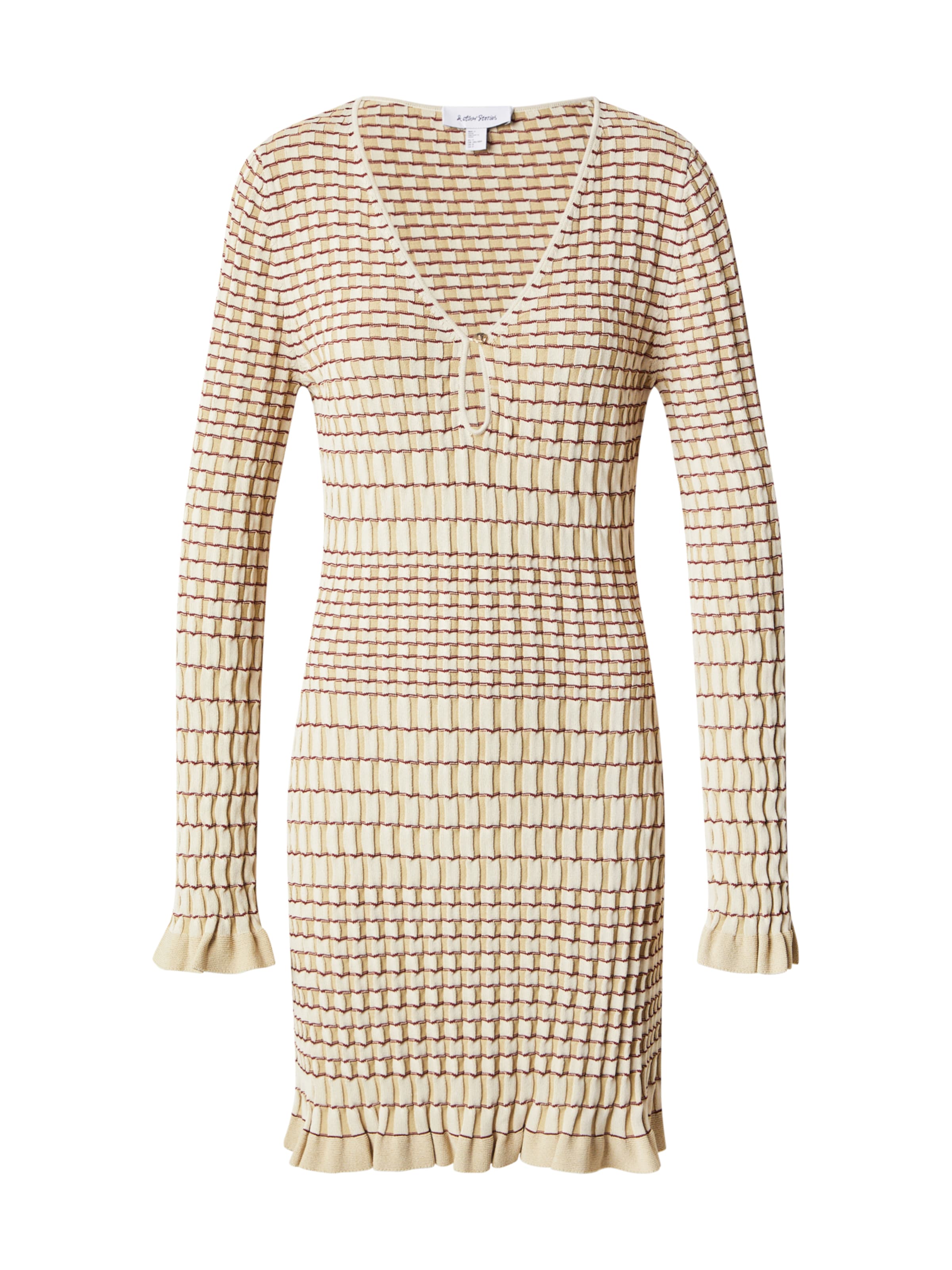 Robes en maille & Other Stories en beige : devant