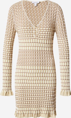 & Other StoriesPletena haljina - bež boja: prednji dio