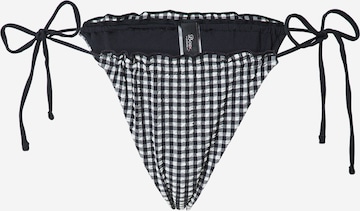 Pantaloncini per bikini 'GINGAM' di Boux Avenue in nero: frontale