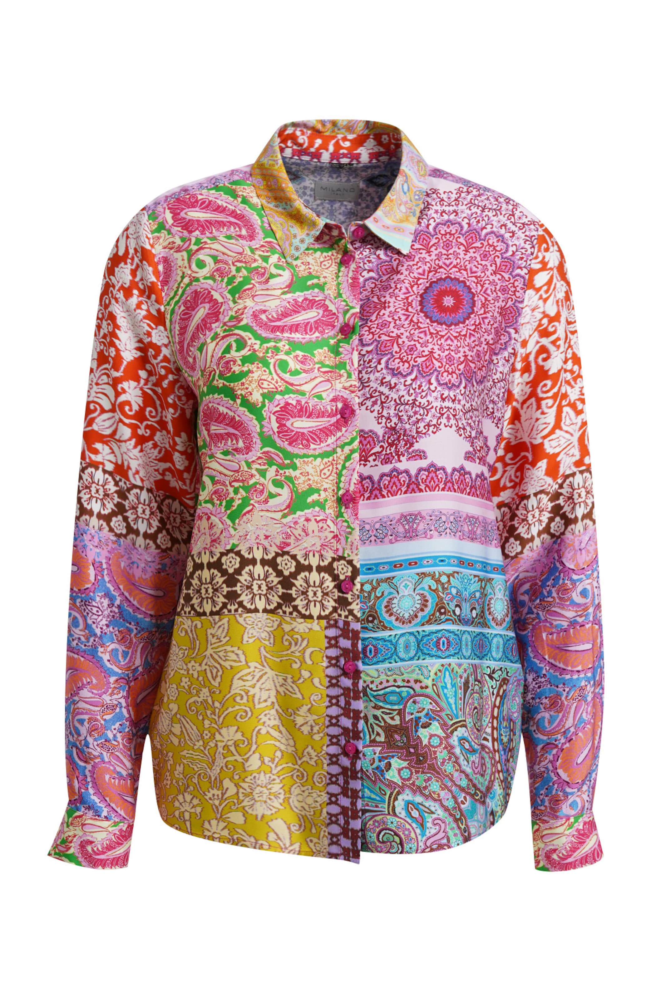 Milano Italy Blouse in Pink: front