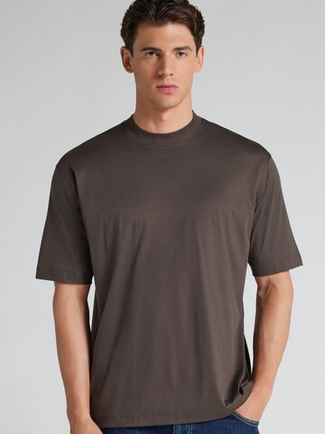 IUMAN Intimissimi Shirt in Brown: front