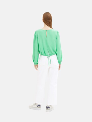 TOM TAILOR DENIM Blouse in Green