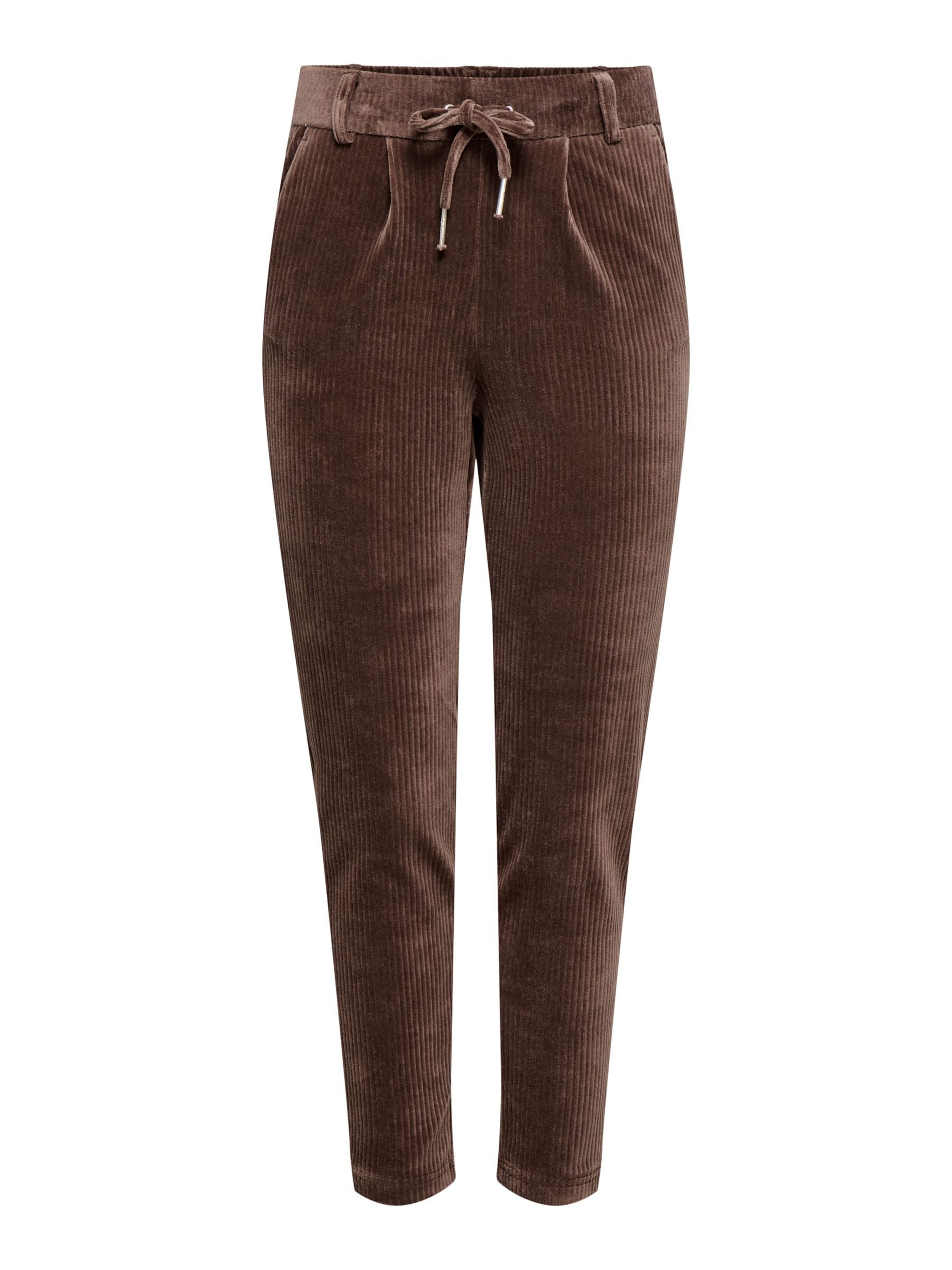ONLY Trousers 'ONLPOPTRASH' in 34/30 in Brown, Item view