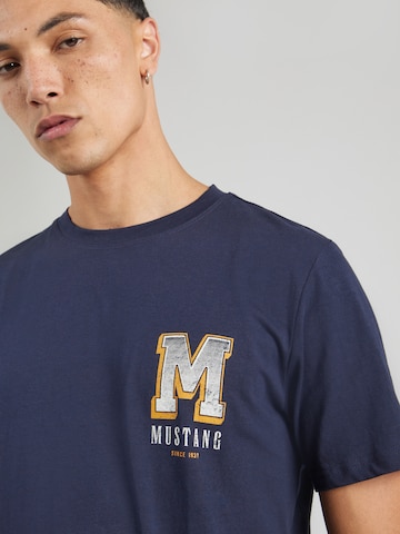MUSTANG Shirt 'Style Austin' in Blue