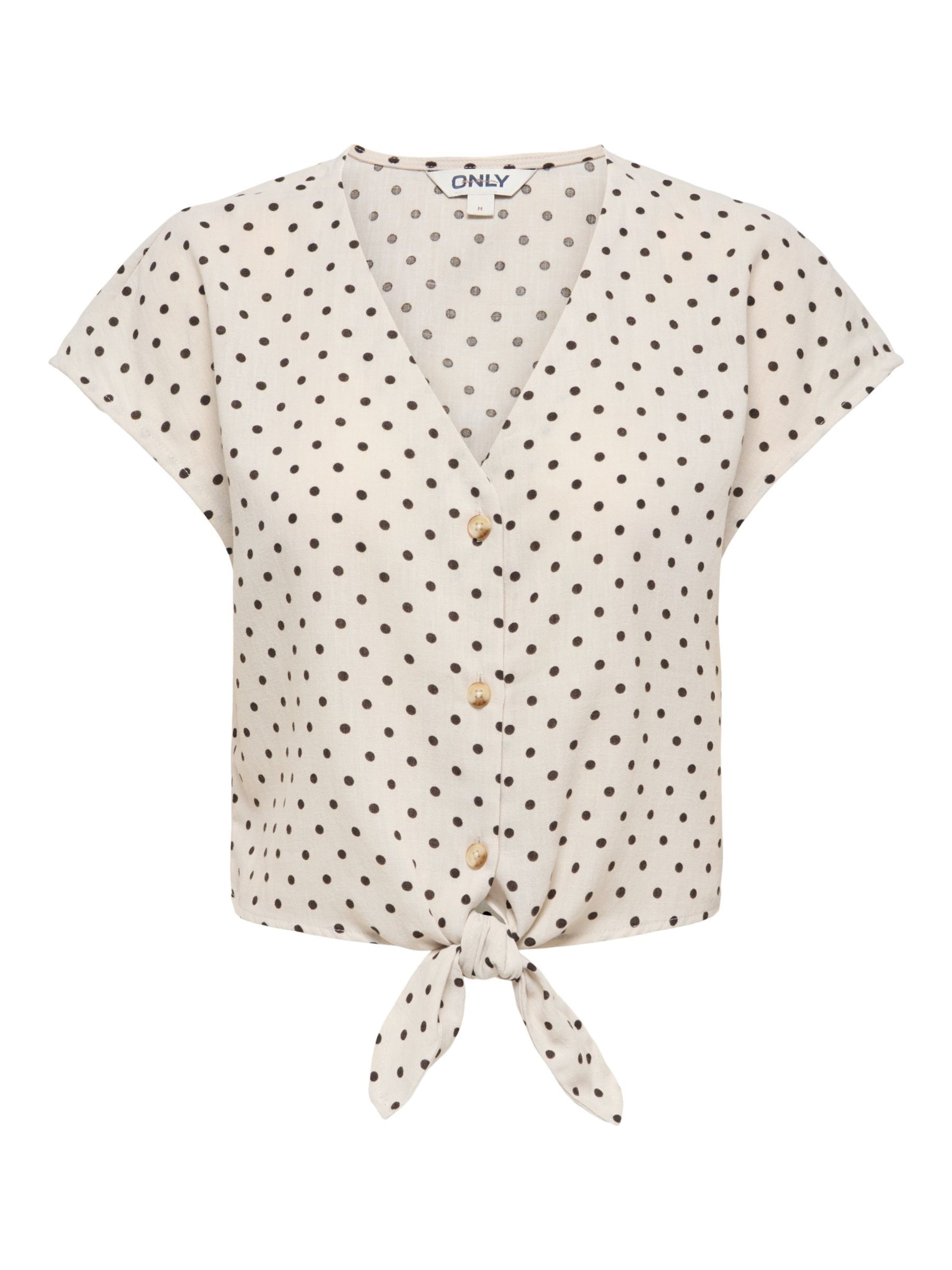 ONLY Blouse 'ONLEmmia' in Beige: voorkant
