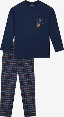 SCHIESSER Pyjama in Blau: Vorderseite