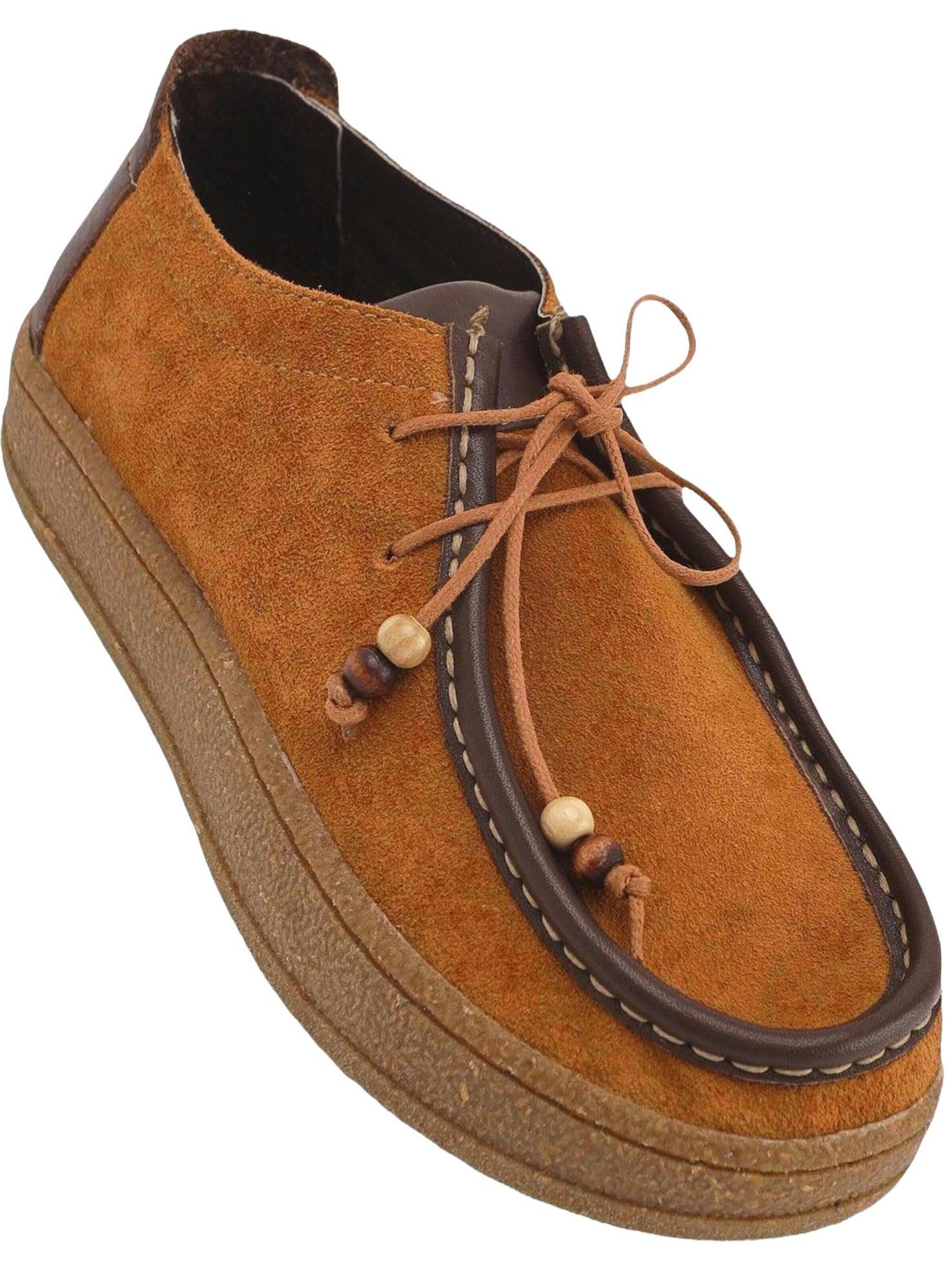 Limoya Schnürschuh 'Freizeitschuhe'‌‌ in 36 in kastanienbraun, Produktansicht