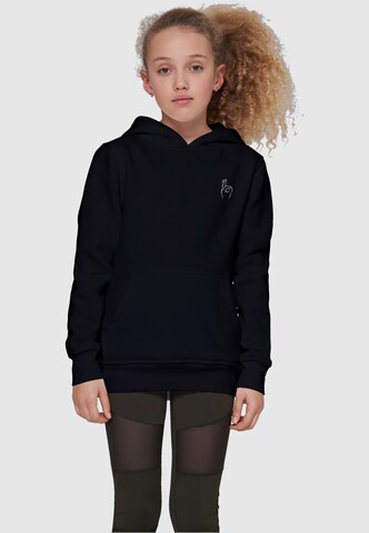 Mister Tee Sweatshirt in Black: front