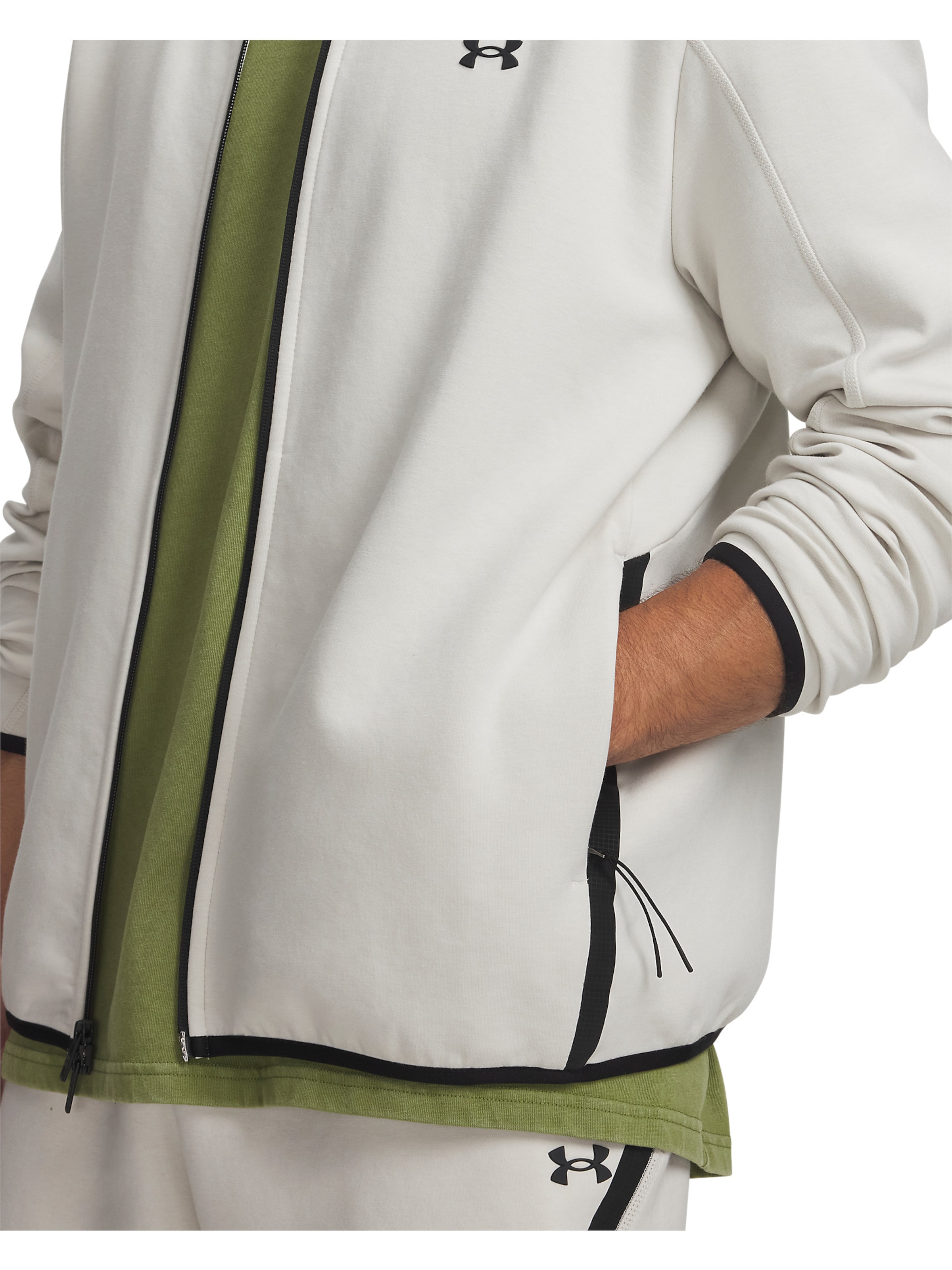 UNDER ARMOUR Sportsweatvest in Wit